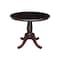 International Concepts Round 36 in Round Top Pedestal Table, 28.9 inH, Rich Mocha, 36 W, 36 L, 29.1 in H, Wood, Rich Mocha K15-36RT - alternate 1